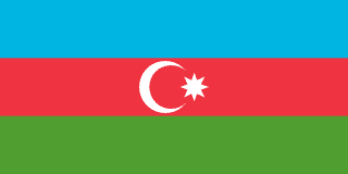 Bandera de Azerbaiyán