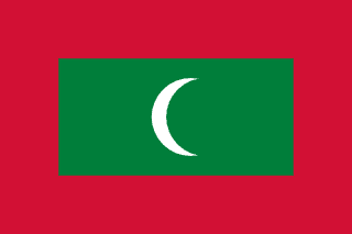 Bandera de Maldivas