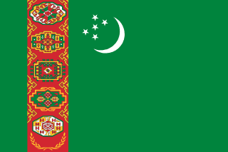Bandera de Turkmenistán